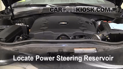 Check Power Steering Level Chevrolet Camaro (2010-2013) - 2010